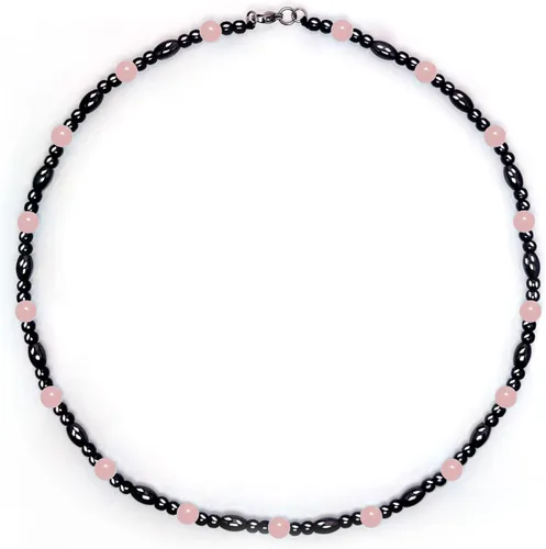 Vista 10 de Collar de terapia magnética Hion con piedra aguamarina