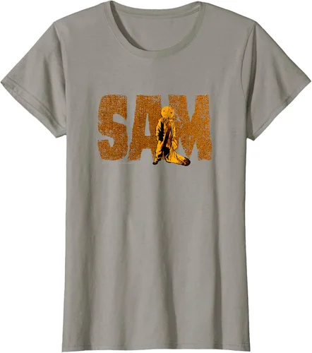 Vista 48 de Trick 'R Treat - Camiseta Sam de pie, Negro, S