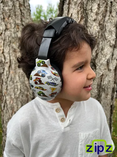 Vista 8 de ZIPZ EarVolution Baby & Toddler Earmuffs for Noise Protection, 0-4 Years USA brand; ANSI-certified, audiologist-recommended hearing protection; fun