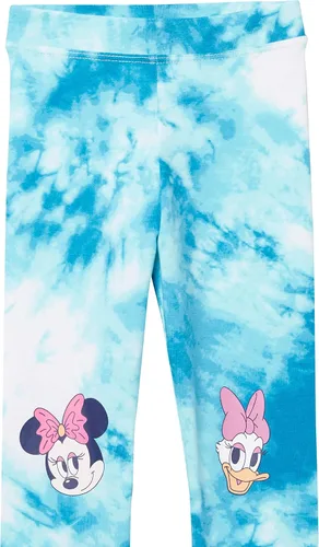 Vista 3 de Spotted Zebra Disney Marvel Star Wars Frozen Leggings de princesa para niñas paquete de 4 minnieplaya M