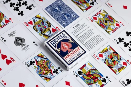 Vista 6 de Bicycle Pinochle - Naipes estándar, 1 mazo (paquete de 2)
