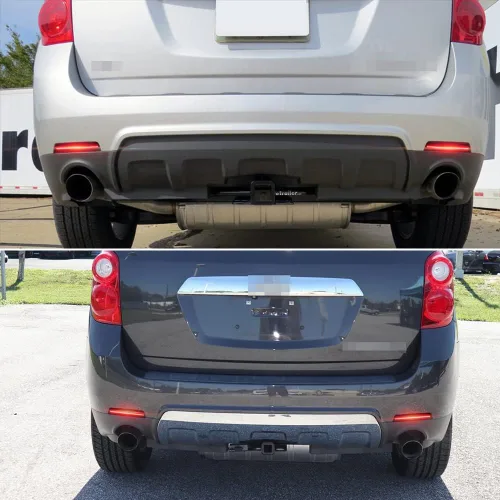 Vista 8 de 3 EN 1 Lente Ahumada Led Para 2010 2011 2012 2013 2014 2015 2016 2017 Chevrolet Equinox Reflector Luces Traseras Intermitentes Freno Parada y Luces