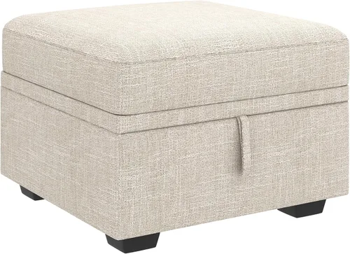 Vista 13 de HONBAY - Reposabrazos modulares para sofá cama modular, par de reposabrazos para sofá cama modular, color beige