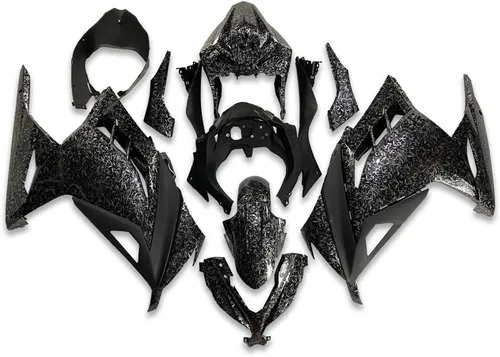 Vista 35 de US STOCK Pink Gray Chameleon Fairing Fit for Kawasaki Ninja 2013-2017 EX300 020 Pink Gray Chameleon