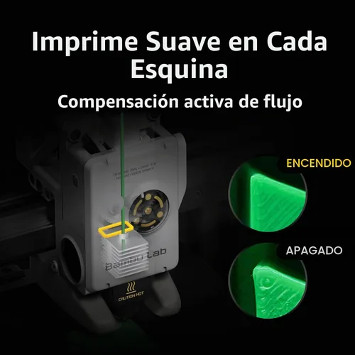 Vista 6 de Bambu Lab A1 mini impresora 3D + kit de lámpara LED, listo para usar