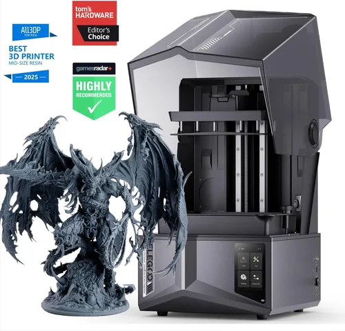 Vista 9 de Impresora 3D de resina ELEGOO Saturn 4 12K, impresora de resina Mono LCD de 10 pulgadas con sensor mecánico inteligente, nivelación automática