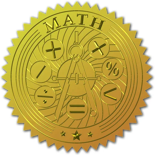 Vista 10 de CRASPIRE Sellos de certificado de lámina dorada, calcomanías de libro de lectura, excelencia académica, autoadhesivas, en relieve, 100