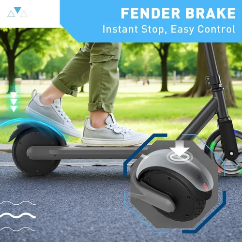 Vista 6 de Hiboy ES1 Electric Scooter for Kids Ages 4-10 ES1 Negro