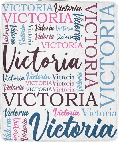 Vista 33 de Manta personalizada con nombre para niños, niñas, niños, niñas, manta personalizada con nombre para adultos, hombres y mujeres, mantas de bebé