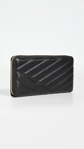 Vista 3 de Tory Burch Kira Chevron - Cartera Continental con cremallera para mujer