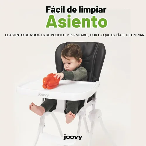 Vista 4 de Joovy nuevo Nook alta silla, Negro