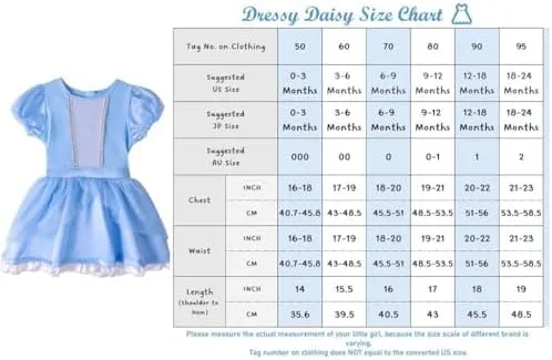 Vista 7 de Dressy Daisy Mameluco de princesa para disfraz de Halloween, cumpleaños, traje con diadema para bebé niña