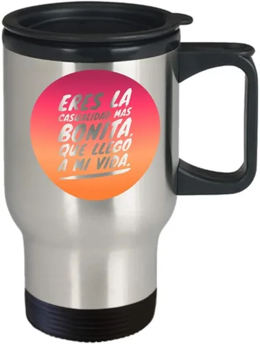 Vista 2 de Regalo para novio Taza de Cafe para novio Perfecto regalo para san valentin, aniversario, navidad y para enamorado Vaso con afirmaciones