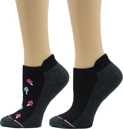 Vista 22 de Dr. Motion calcetines de compresión de corte bajo para mujer, 2 piezas