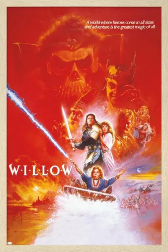 Vista 7 de Trends International Willow - Póster de pared de una hoja, 22.4 pulgadas de largo x 14.7 pulgadas, versión enmarcada de madera de granero