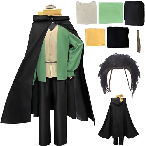 Vista 7 de Lmetsky Rem Ram Disfraz de Cosplay Vestido Disfraz de Natsuki Subaru Re Zero Conjunto de Cosplay Uniforme de Sirvienta Halloween