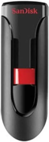Vista 24 de SanDisk Unidad flash USB 2.0 Cruzer Glide de 32 GB - SDCZ60-032G-B35, rojo
