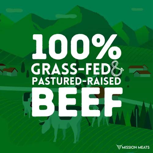 Vista 7 de Mission Meats - Palitos de carne para niños, 100% alimentados con pasto y criados en pastos, aperitivos saludables para niños, proteínas sin azúcar