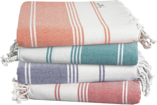 Vista 60 de LANE LINEN Toalla de Playa, Paquete de 2 Toallas de Playa de Gran Tamaño, 39"x71", Toallas de Piscina de Secado Rápido para Adultos, Absorbentes a