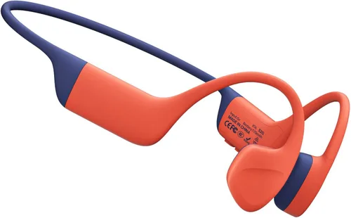 Vista 3 de Auriculares de conducción ósea IPX8 impermeables con auriculares abiertos inalámbricos Bluetooth 5.4 con 10 horas de reproducción, memoria integrada