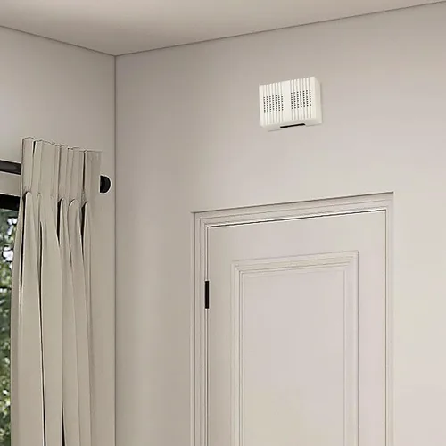 Vista 6 de Newhouse Hardware CHM4 timbre de puerta, Blanco