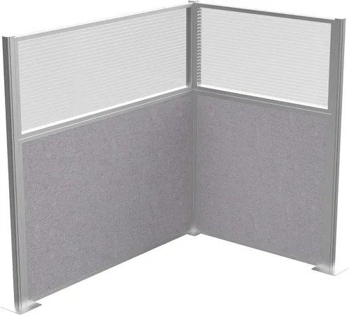 Vista 40 de Versare Kit de cubículo de panel de silencio Paredes de división de estación de trabajo Paredes de cubículo de amortiguación de sonido