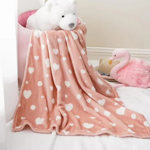 Vista 10 de Bunnikins & Clover Manta de Bebé de Franela de Felpa Ligera Súper Suave para Niños y Niñas, Manta de Lactancia de Forro Polar Floral para Niños