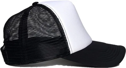 Vista 3 de Gorra de béisbol de malla personalizada con diseño personalizado, diseño personalizado