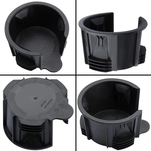 Vista 4 de Inserto de portavasos para consola central Compatible con Land Rover LR2 LR3 LR4 LR021330 LR087454
