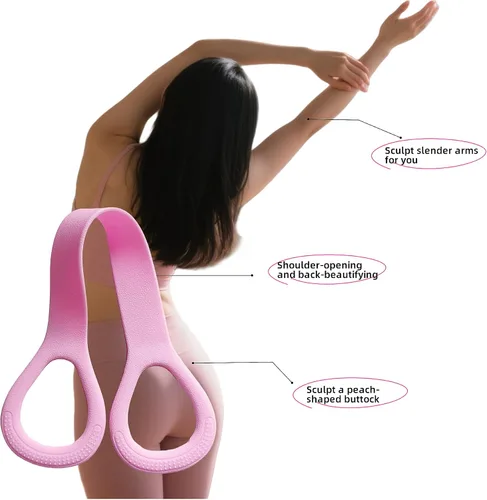 Vista 7 de 3 bandas de resistencia para figura 8, bandas de ejercicio para espalda, banda elástica para fitness, banda elástica para expansor de pecho, cuerda