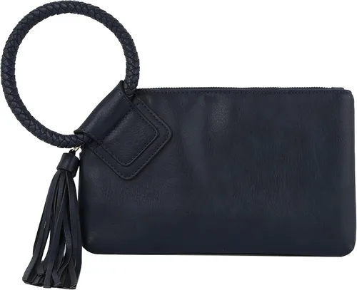 Vista 11 de Monedero de mano para mujer, cartera de noche con correa de mano, informal, formal, de cuero vegano, Metro Muse