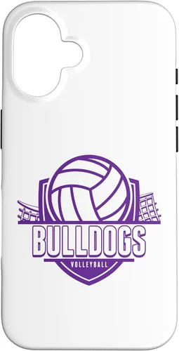Vista 32 de Bulldogs Volleyball Back to School Spirit P Case for iPhone 17