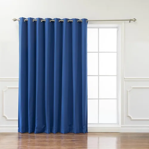 Vista 13 de Best Home Fashion Cortina térmica opaca con parte superior con ojales anchos Gris