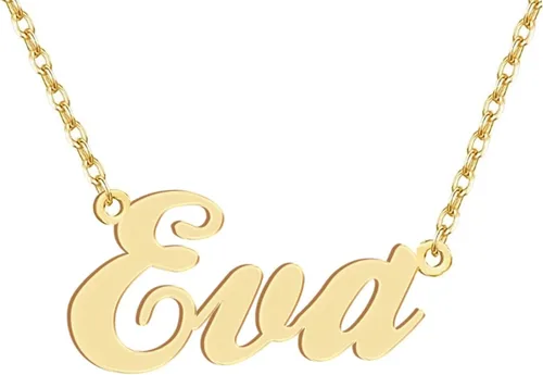 Vista 108 de Personalized Custom Name Pendant Necklace Stainless Steel for Women