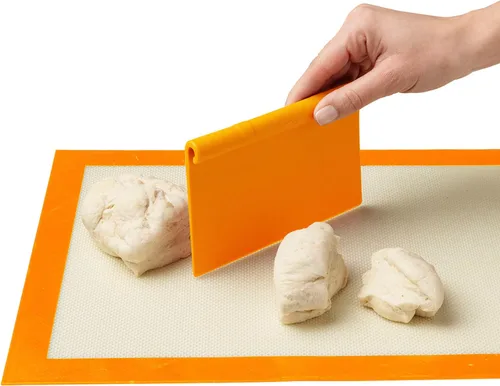 Vista 7 de Chef'n Pastry juego de 3 espátulas para masa, Rojo, Paquete de 1, Rojo