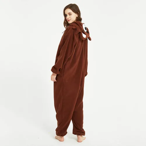 Vista 3 de III HHONS Animal Onesie Adult WomenMen Costume Pajamas Onesies Cosplay Sleepwear for Halloween