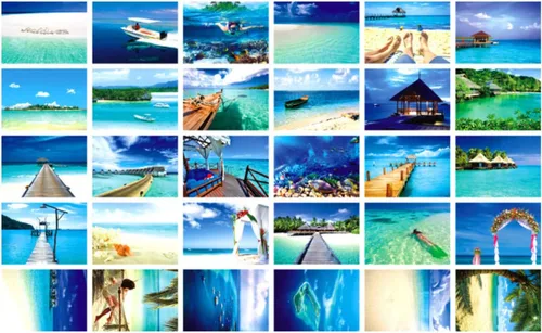 Vista 11 de HOSTEESSCHOICE Tarjetas postales de viaje, juego de 30 tarjetas postales variadas que representan sitios de viajes de fama mundial, postales Athens