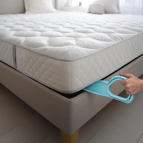 Vista 4 de Bed MadeEZ Levantador de Colchón y Herramienta para Hacer la Cama para Cambiar la Ropa de Cama Patentado y Fabricado en EE.UU. Levanta