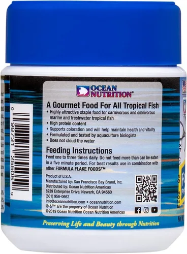 Vista 3 de Ocean Nutrition Formula One Flakes - Tarro de 1.2 onzas (1.20 oz)