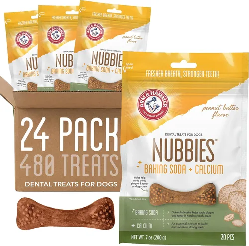 Vista 10 de Arm & Hammer Nubbies - Golosinas dentales para perros, sabor a pollo, 5