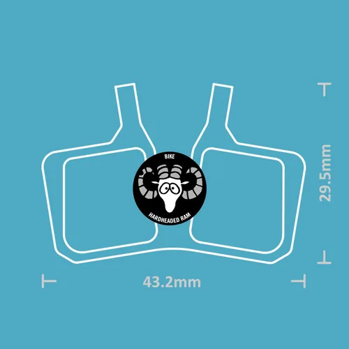 Vista 5 de Pastillas de freno de bicicleta de resina o sinterizadas para Magura MT5 MT7 91-9566 9.P, 4 pistones La Pieza de Repuesto de Bicicleta para Frenos