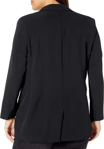 Vista 7 de The Drop blazer Blake largo para mujer