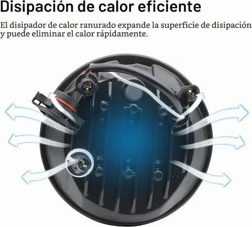 Vista 5 de Luces antiniebla LED con luces de circulación diurna para GMC Sierra 2007-2014, luces antiniebla de conducción con DRL para 2007 2008 2009 2010 2011