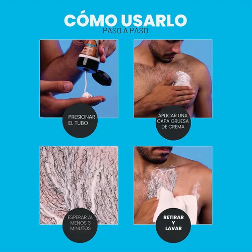 Vista 3 de Nad's for Men Depilación para hombres