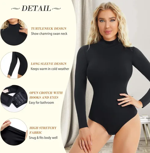 Vista 3 de Irisnaya Body moldeador de cintura para mujer modelador de cuerpo sexy cuello en V profundo tanga control de abdomen camiseta sin mangas