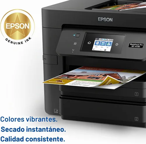 Vista 4 de EPSON 802 DURABrite Ultra Ink Cartucho negro de alta capacidad (T802XL120-S) funciona con WorkForce Pro WF-4720, WF-4730, WF-4734, WF-4740