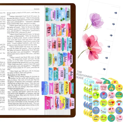 Vista 9 de 105 PIEZAS Etiqueta de Calendario Mensual Laminada - 48 Meses, 22 Temas, 35 en Blanco, 80 Pegatinas de Planificación con Guía de Alineación