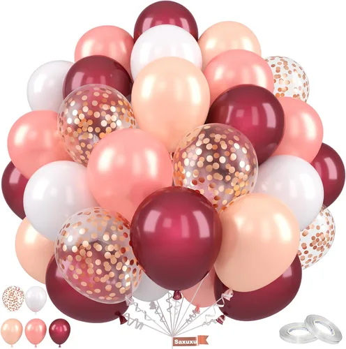 Vista 34 de Globos azules y negros, globos de graduación de 12 pulgadas, globo de látex de confeti azul oscuro, negro, blanco, plateado metálico, para niños