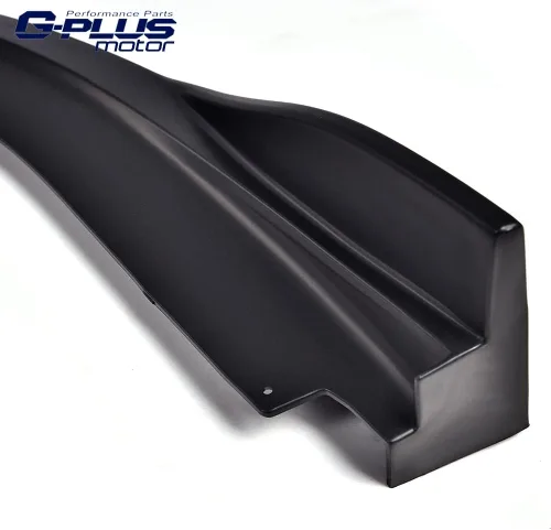 Vista 6 de G-PLUS Difusor de parachoques delantero de poliuretano Winglet Aero compatible con Impreza WRX Sti 2006-2007