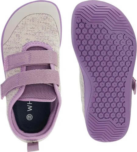 Vista 5 de WHITIN - Zapatos de ir descalzo anchos para niños pequeños Zapatillas minimalistas para niños/niñas Suela Zero-Drop saludable Crecer de manera